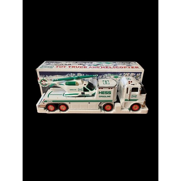 HESS COLLECTIBLE TOY MODEL VEHICLE 2006 TRUCK AND HELICOPTER NEW IN BOX!! - Picture 3 of 5
